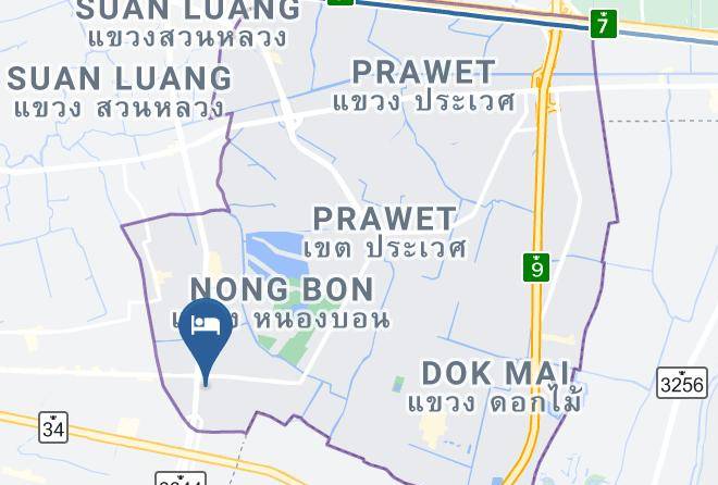 Prawet District - The One Residence Hotel Maps