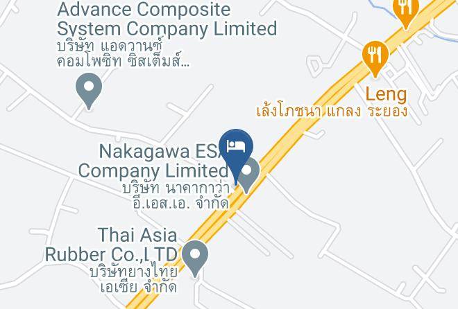 Amphoe Klaeng - The One Resort Maps