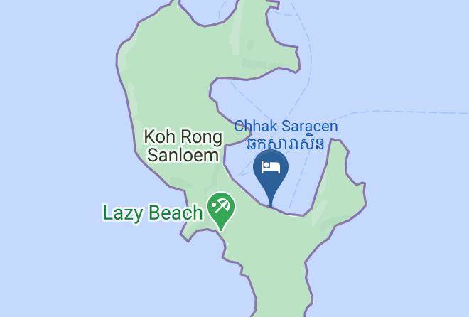 Preah Sihaknuk Town - The One Resort Maps