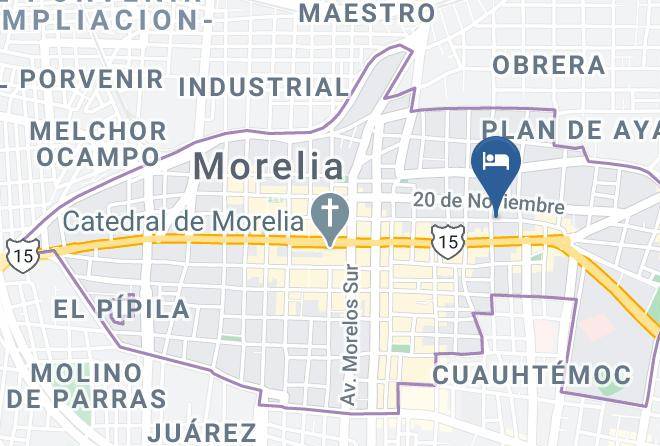 Morelia - The Only Backpacker's Morelia Maps