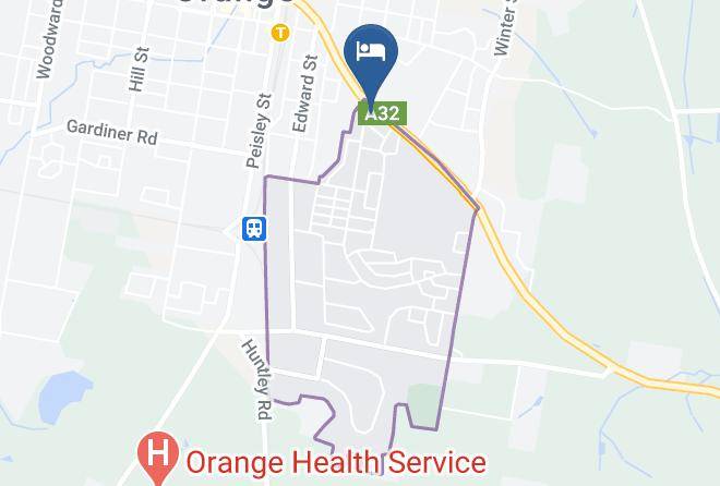 Orange - The Ophir Hotel Maps