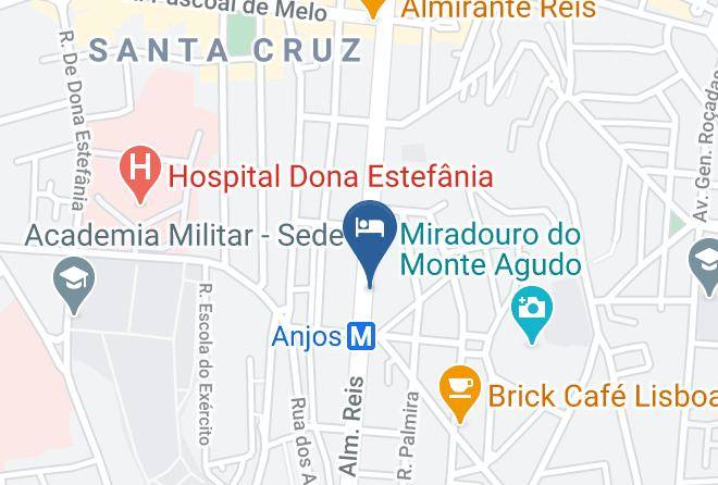 Lisbon - The Optimistic Hotel Maps