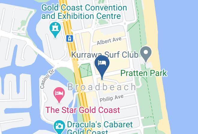 Gold Coast - The Oracle Maps