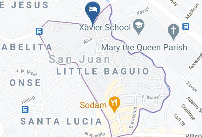 Metro Manila - The Orange Place Hotel Maps