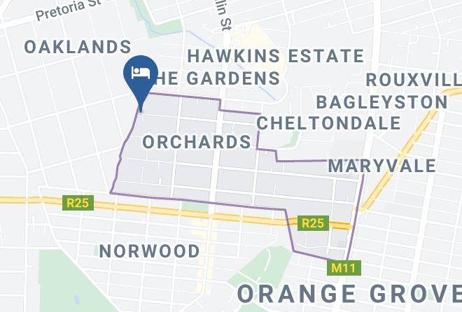 City Of Johannesburg - The Orange Tree Maps