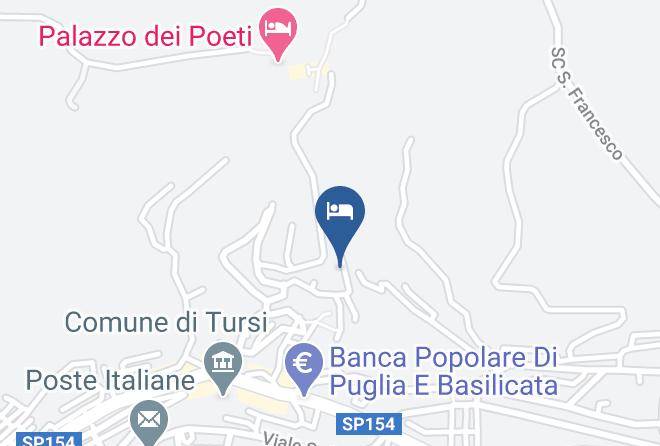 Matera - The Orangery Retreat Tursi Maps