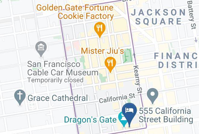 San Francisco - The Orchard Garden Hotel Maps