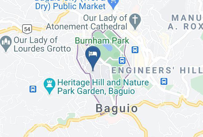 Benguet - The Orchard Hotel Baguio Maps