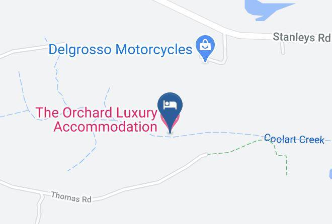 Mornington Peninsula - The Orchard Luxury Accommodation Maps