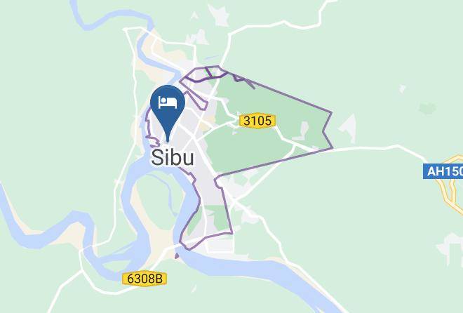 Bahagian Sibu - The Orchid Hotel Maps