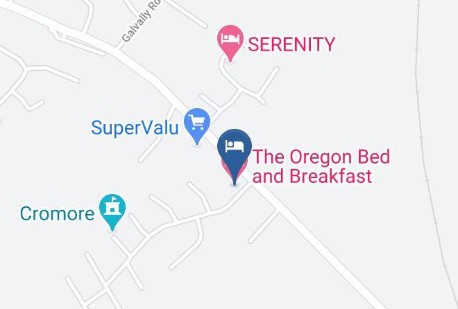 Causeway Coast Glens - The Oregon Bed And Breakfast Maps