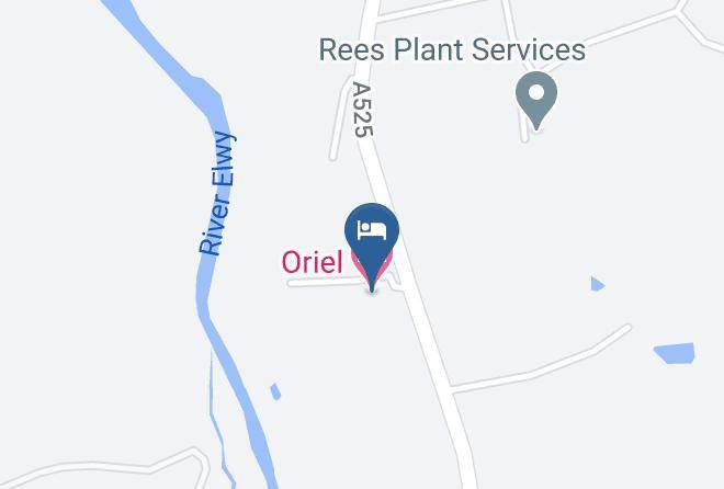 Oriel Hotel Map