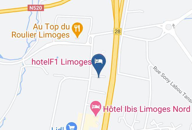 Haute Vienne - The Originals Access Hotel Limoges Nord Maps