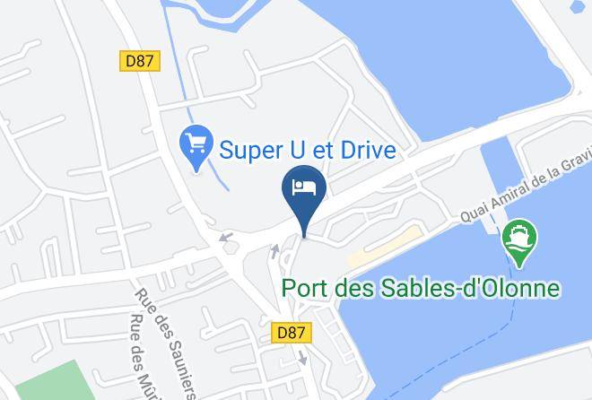Vendee - The Originals Boutique Hotel Admiral's Les Sables D'olonne Maps
