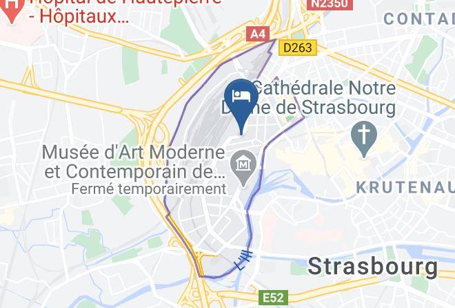 Bas Rhin - The Originals Boutique Hotel Bristol Strasbourg Centre Gare Maps