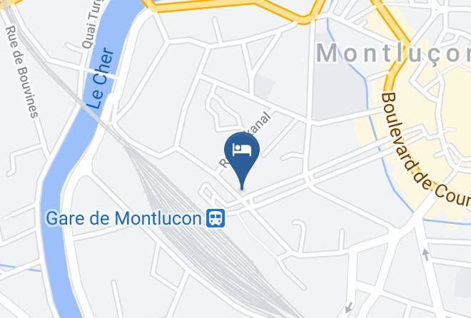 Allier - The Originals Boutique Hotel De L'univers Montlucon Maps