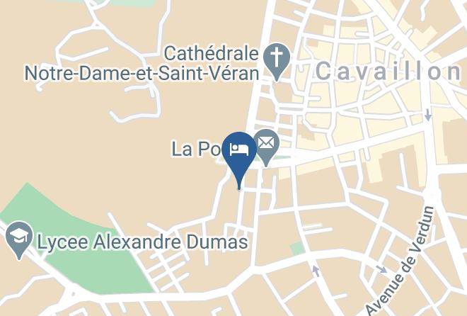 Vaucluse - The Originals Boutique Hotel Du Parc Cavaillon Maps