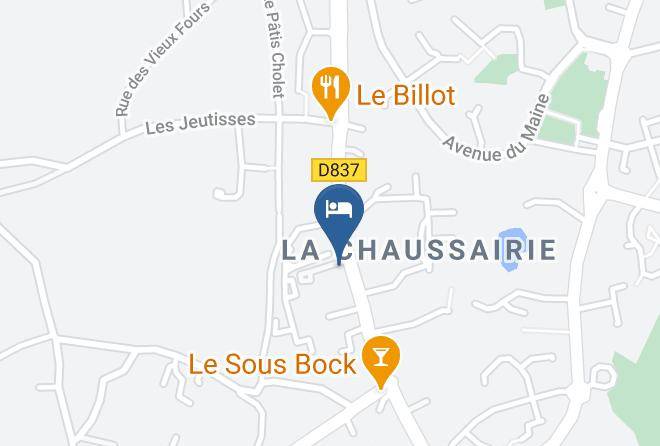 Ille Et Vilaine - The Originals Boutique Hotel La Chaussairie Rennes Sud Maps