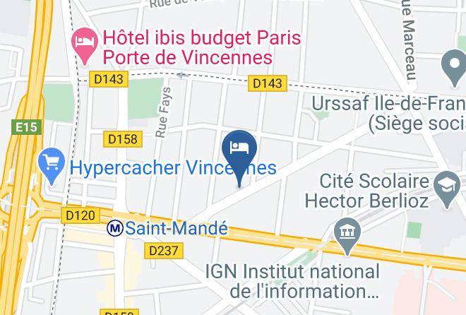 Val De Marne - The Originals Boutique Hotel Le Griffon Maps