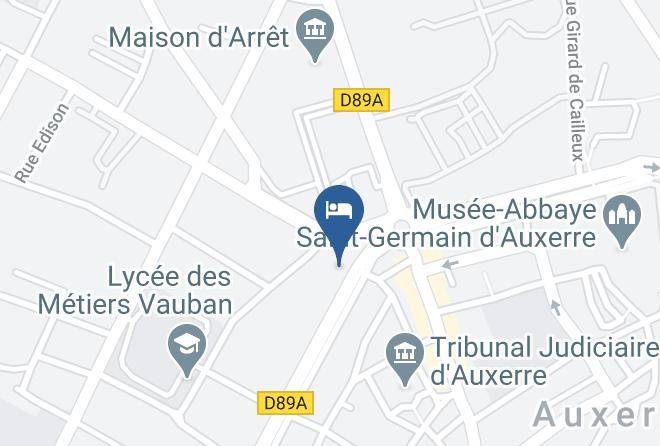 Yonne - The Originals Boutique Hotel Normandie Auxerre Maps