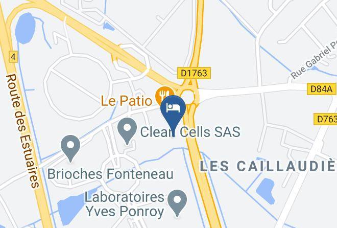 Vendee - The Originals Boutique Hotel Saint James Nantes Sud Maps