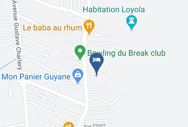 Remire Montjoly - The Originals City Cayenne Hotel Belova Maps