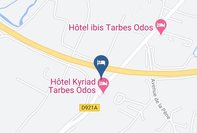 Hautes Pyrenees - The Originals City Hotel Amys Tarbes Sud Maps