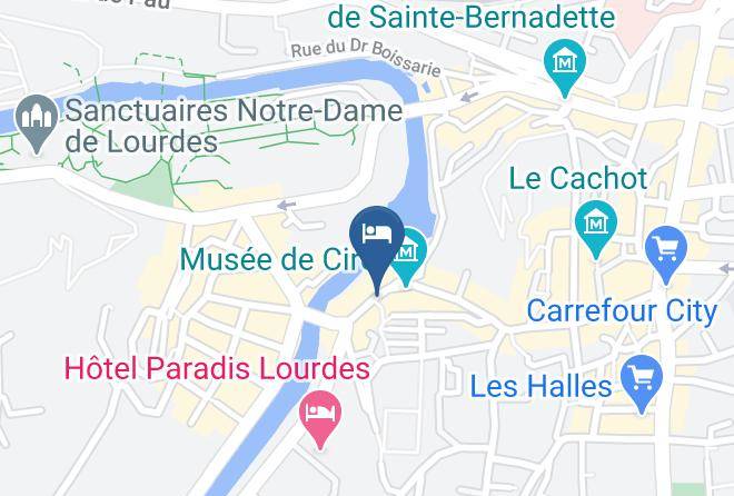 Hautes Pyrenees - The Originals City Hotel Astoria Vatican Lourdes Maps