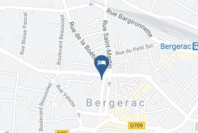 Dordogne - The Originals City Hotel De Bordeaux Bergerac Maps