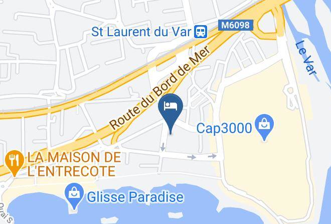 Maritime Alps - The Originals City Hotel Galaxie Nice Aeroport Maps