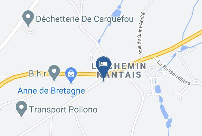 Loire Atlantique - The Originals City Hotel La Closerie Nantes Nord Maps