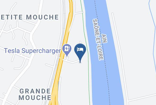 Saone Et Loire - The Originals City Hotel La Vieille Ferme Macon Nord Maps