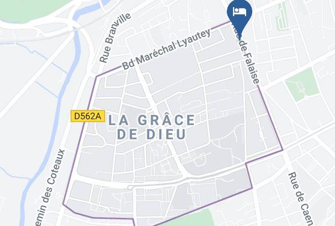 Calvados - The Originals City Hotel Le Savoy Caen Maps