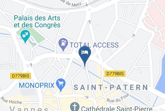 Morbihan - The Originals City Hotel Manche Ocean Vannes Centre Maps