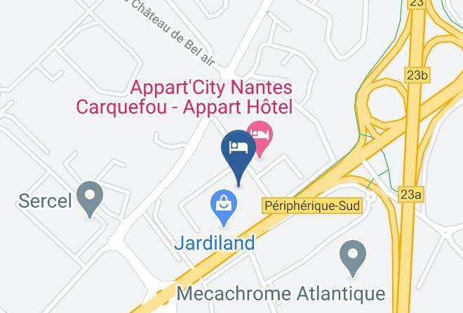 Loire Atlantique - The Originals City Hotel Novella Nantes Est Maps