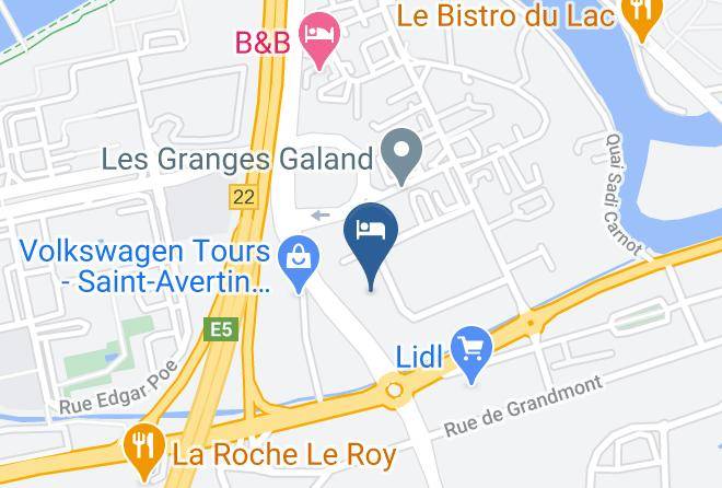 Indre Et Loire - The Originals Hotel Ambacia Tours Sud Maps