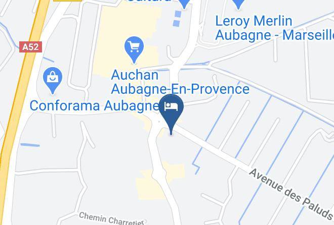 Bouches Du Rhone - The Originals Le Relais D'aubagne Maps