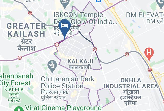 Kalkaji - The Orion Plaza Maps