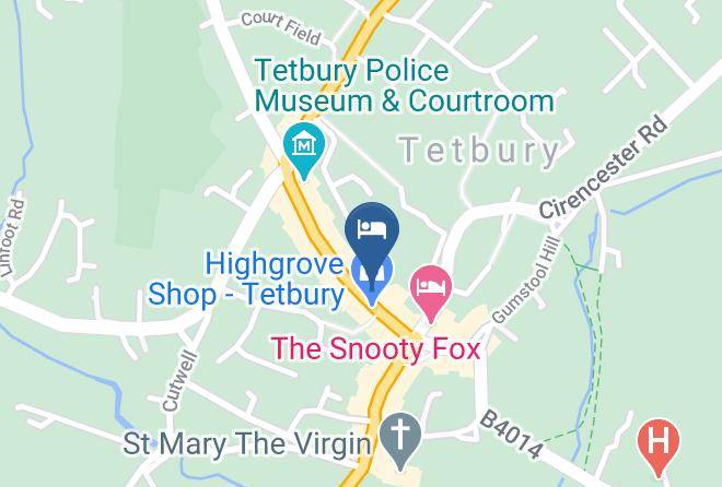 Glos - The Ormond At Tetbury Maps
