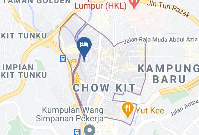 Kuala Lumpur - The Owl Homestay Maps