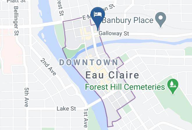 Eau Claire - The Oxbow Hotel Maps