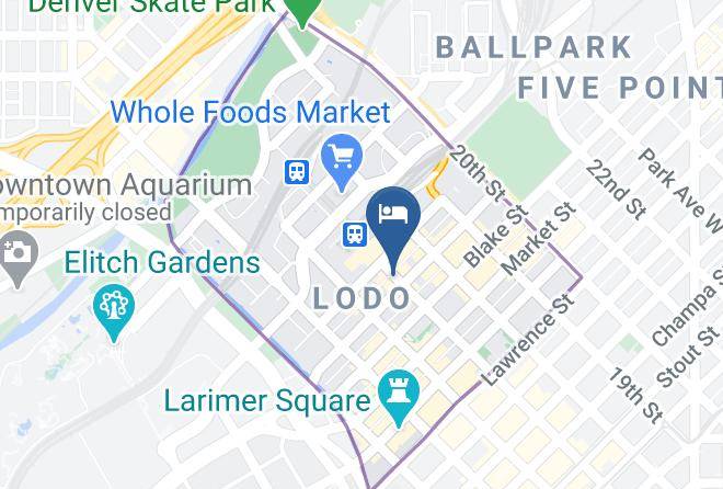 Denver - The Oxford Hotel Maps