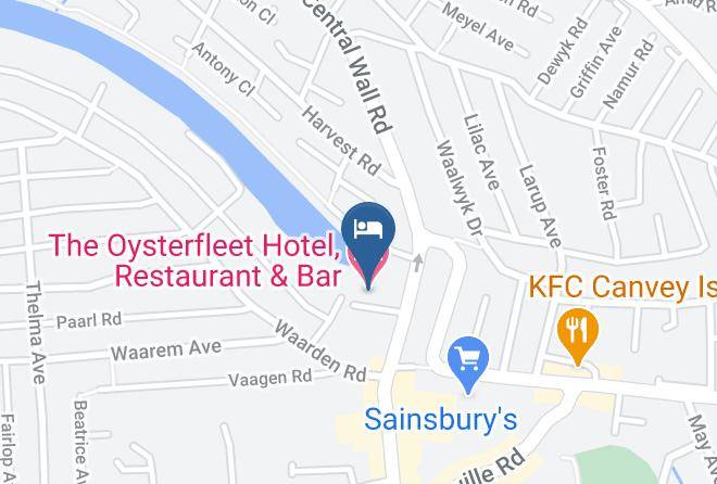 Essex - The Oysterfleet Hotel Restaurant & Bar Maps