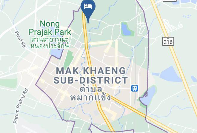 Mueang Udon Thani District - The Ozone Boutique Hotel Maps