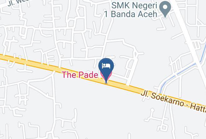 Aceh Besar Regency - The Pade Hotel Maps