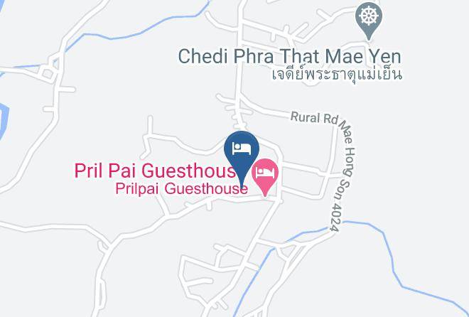 Amphoe Pai - The Pai Resort Maps