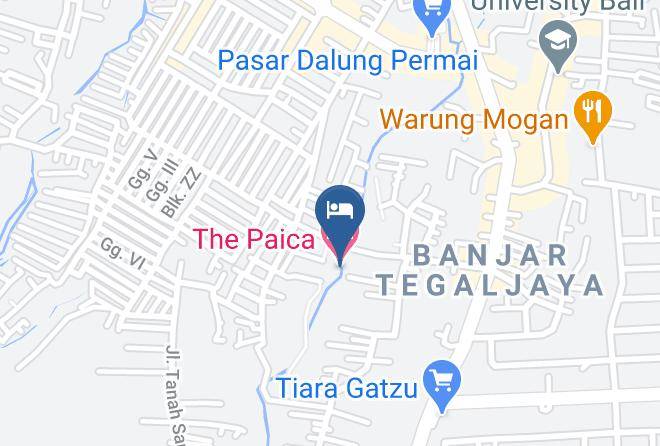 Badung Regency - The Paica Hotel Maps