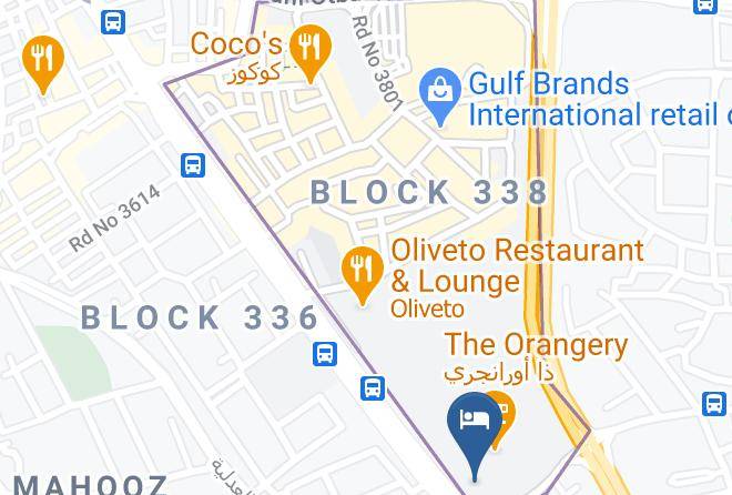 Manama - The Palace Boutique Hotel Maps