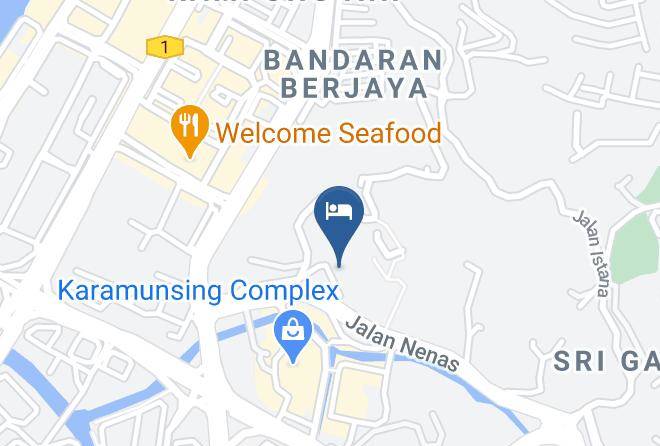 Westst Division - The Palace Hotel Kota Kinabalu Maps