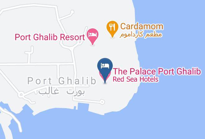 Marsa Alam - The Palace Port Ghalib Maps